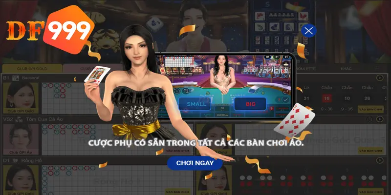 Tham gia cược Casino DF999 có cơ hội nhận thưởng may mắn 